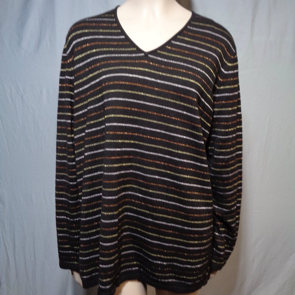 White Stag ladies striped sweater size XL(16/18)